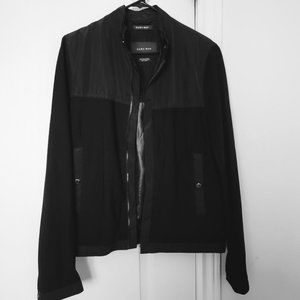 Zara Man - Spring Jacket/windbreaker Size S Black